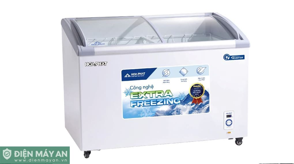 Tủ đông trưng bày Hòa Phát Inverter 280 lít HSF AD8280.C1